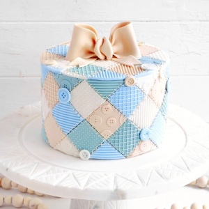 Patchwork Texture Silicone Mullage, 10 x 10 cm - Img 3