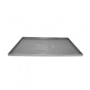 Perforated Aluminium Tray - 4 Edges, 60 x 40 x H 1 cm - Img 3