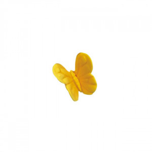 Pillangó - rozsdamentes acél és szilikon formázóvágó, 3 x 2,3 cm - Img 2