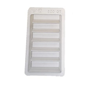 Plastic moulds Chocolate chocolate bars 100 gr 15 x 7cm - 5 pieces - Img 2