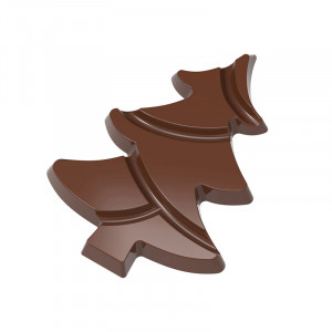 Polycarbonate mould Brad Christmas 4 Shapes Chocolate 9.7 x 7.25 x H 1 cm, 36.5 gr - Img 3