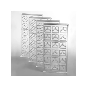 Polycarbonate mould Davide Comaschi Range - 18 Pralines Chocolate Abyss - Img 2