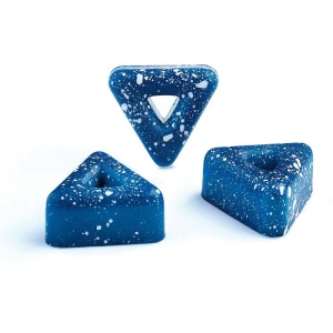 Polycarbonate mould Iconic Range 21 Chocolate Praline Chocolate Triangular, 3.3 x 3 x H 1.5 cm, 10 gr - Img 3