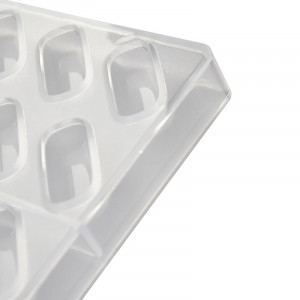 Polycarbonate mould Murano Comaschi range 24 Praline Chocolates, 4,3 x 2 x H 1,3 cm, 10 gr - Img 3