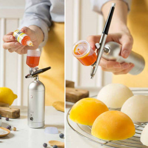 Portable Portable Airbrush Nozzle 0.4 mm USB Charging - Img 3