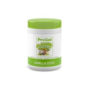 PreGel Ice Cream/Coffee Flavoured Paste, Vanilla Zero Sugar PreGel, 1.1 kg