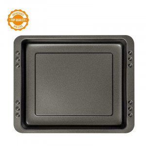 Rectangular Baking Tray 28.5 x 23 x H 4 cm, Non-stick Aluminium - Img 2