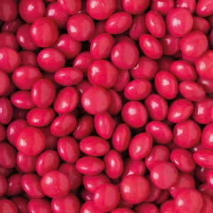 Red Chocolate Flattened Pearls Ø 10 mm, 80 gr - Img 3