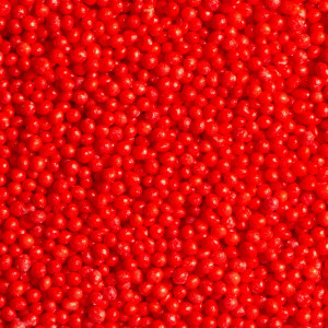 Red Sugar Pearls Ø 1.5 mm, 90 gr - Img 2