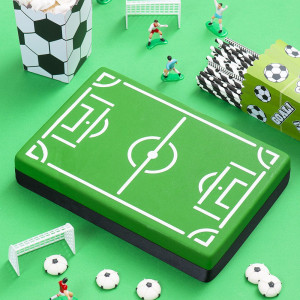 Sablon Plastic Decor Top, Football Field Model, 30 x 20 cm - Img 2