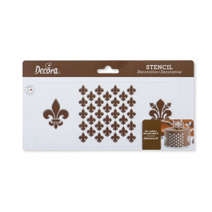 Sablon Plastic Lateral Decor Crin Florentin, 25 x 10 cm - Img 3