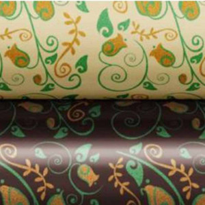 Set of 24 Chocolate Transfer Sheets 4 Designs Flowers and Butterflies 30 x 40 cm - Img 3