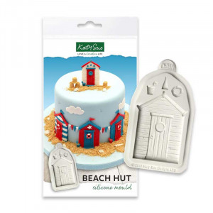 Silicon Decor Marine - Strandkabin, 1 Tárgy 8 x 5,8 cm