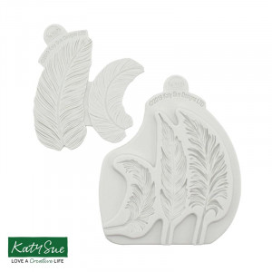 Silicon Feathers 3 Subjects 12 - 6.5 x 3.5 - 2.5 cm, 2 pcs - Img 1