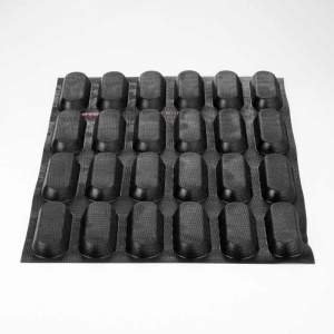 Silicon Fibreform 60x40cm 24 cav. Ecler 13 x 5 x H 2 cm, 85 ml - Img 3