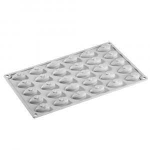 Silicon Gourmand Almond 3.4 x 2.1 x H 1.1 cm, 30 cavities - Img 2