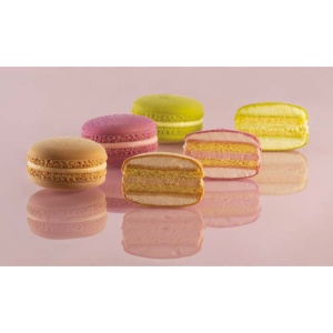 Silicon Macaron mould Ø 6.5 x H 4 cm, 8 cavities x 110 ml - Img 6