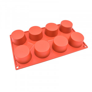 Silicon Muffin Tin Ø 6 x H 3.5 cm, 8 cavities - Img 2