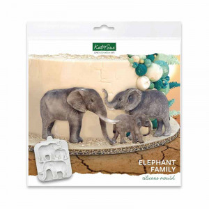 Silicon Mullage Family of Elephants, 3 Subjects - Img 1
