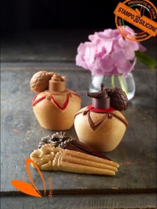 Silicone mould Vintage 3D Perfume Vintage 3D, 6 x 5.5 cm x H 6.7 cm - Img 3