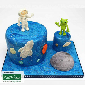 Silicone Space Rocket mould 9.8 cm - Img 6