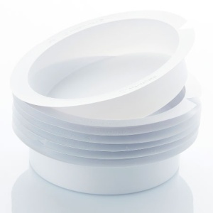 Single Use, Moulding and Freezing Cake Moulds Ø20xH4cm, Recyclable Material, Set 100 Pieces - Img 2