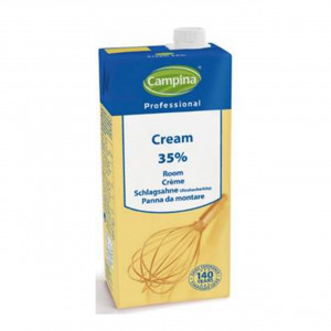 Smantana Frisca 35% grasime, Campina, 1L