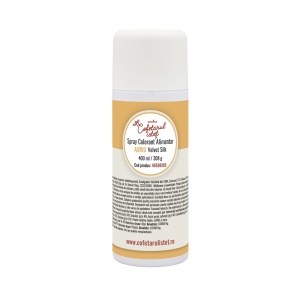 SPRAY VELVET Копринен златист оцветител за храни 400 ml