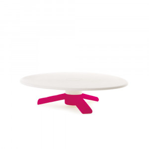 Suport Plastic Decorare si Prezentare Tort R 24 x H 6 cm