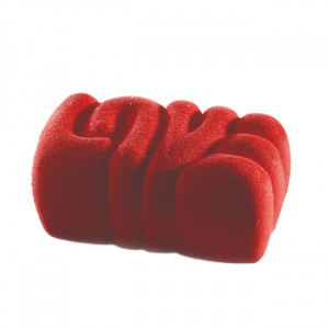 Szép 3D szilikon tortaforma 20x12.6xH5cm