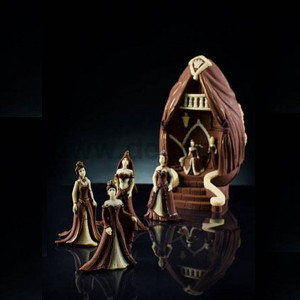 Szilikon forma Princess Grace 3D, Ø 7,5 x H 12 cm, szilikon forma - Img 2