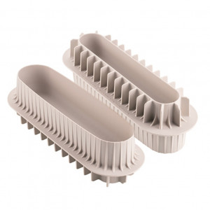 Szilikon törzsek / 3D betét 20x3.5xH3cm/22x5xH4 cm, 190 + 400 ml - Img 2