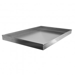 Tava Aluminiu Neperforat - 4 Margini, 40 x 30 x H 4 cm