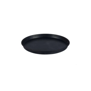 Tava Conica Pizza, Ø 30 x H 2.5 cm, Tabla Neagra - Img 1