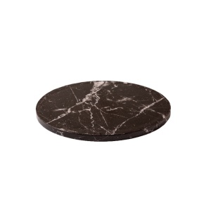 Tortatálca Modell Fekete márvány, Ø 36 x H 1,2 cm