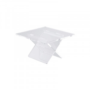 Transparent Plexiglas sideboard 30 x 30 x H 19 cm