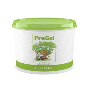 Variegated Arabeschi® csokoládé és mogyoró PreGel, 3 kg - Img 1