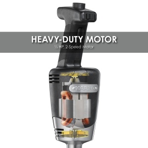 Vertical Mixer with Medium Fixed Rod, 2 Speeds, H 25.5 cm, 350W, Quik Stik Waring, - Img 3
