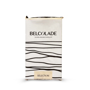 White Chocolate Bar No Sugar Added, 28% Cocoa, Belcolade Selection, 5 Kg