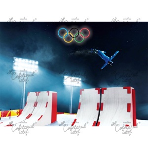 Вафла с печат Olympic Sports Model 3, A4 - Istet Confectioner