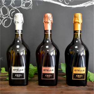Вино Otello 1813 Nero di Lambrusco Червено Полусухо - Cantine Ceci - 0.75 Л - Img 4