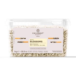 Декорации от бял шоколад „Blossom“ на Barry Callebaut, 1 кг