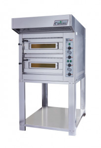 Електрическа модулна фурна за пица, FCM, 2 камери за печене, 500mmx500mmx120(h) mm - Img 1