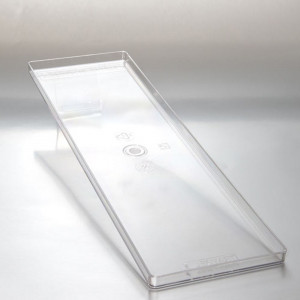 Поликарбонатна тава с трансп. 40x12xh1cm