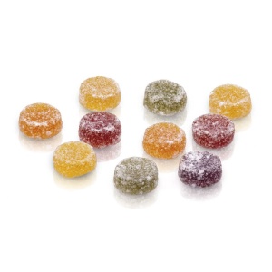 Силиконова форма за ромбове Ø 2,7 x H 1,1 cm, 40 кухини x 40 ml (SF180) - Img 2
