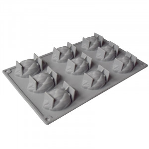 Силиконова форма Gourmand Artichoke 7,4 x 4 x H 3 cm, 9 кухини - Img 2