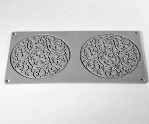 Силиконова форма Gourmand Garden Ø 14 x H 2 cm, 2 кухини - Img 2