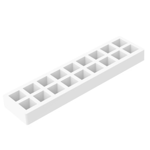 Силициева пирамида 3,2 x 3,2 x H 3,2 cm, 18 кухини x 11 ml - Img 3