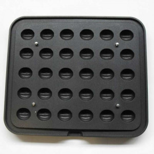 Форма Cookmatic Модел 5 с назъбен профил, 3,9 x 3,3 x H 1,7 cm, 30 кухини - Img 2