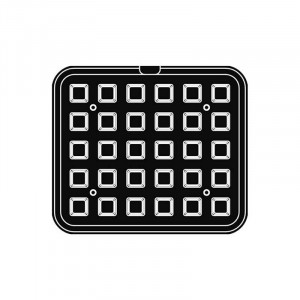 Форма Cookmatic Cookmatic Model P Profil Neted, 2,6 - 3,4 x 2,6 - 3,4 x H 1,9 cm, 30 кухини - Img 3